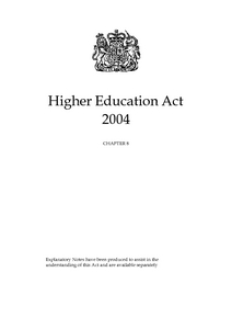 act education higher dera 2004 elizabeth chapter ii